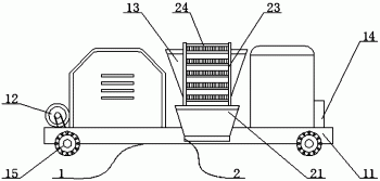 一种空心板挤压成型机上料装置