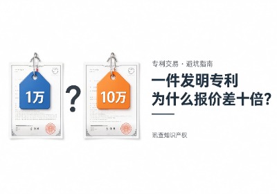 一件发明专利为什么有人报价1万，有人报价10万？