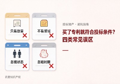 买了专利就一定符合招投标条件吗？四类常见误区
