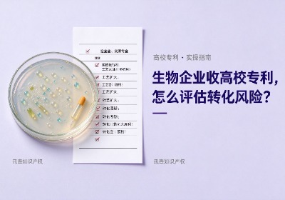 生物技术企业收购高校专利，如何评估实施与转化风险？